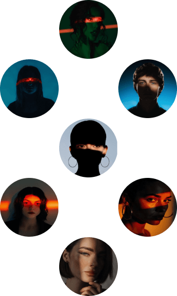 Crowd profile bubbles